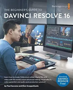 USED-The Beginner's Guide to to DaVinci Resolve 16: Learn Editing, Color, Audio & Effects by Dion Scoppettuolo (Paperback)