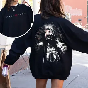 Sleep Token Vessel T-Shirt, Sweatshirt, Hoodie, Rock Band Graphic Tee Unisex Oversized, Shirt For Men And Women