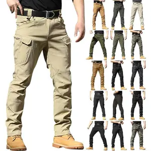 Stretch  Pants for Men Work Ripstop Flex Flexcamo Tactical proof Pants Camping Hiking Pants Multi Pockets