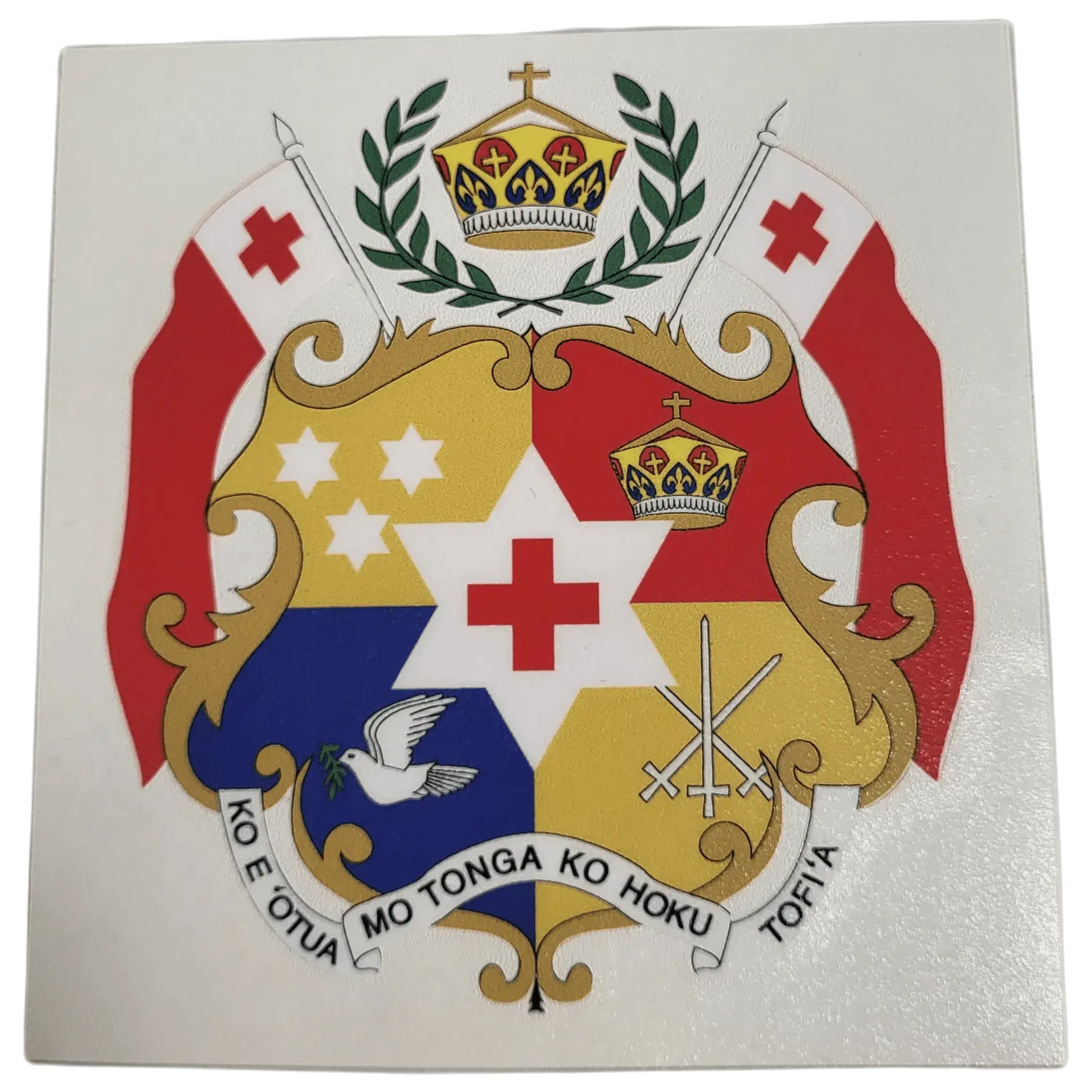 Tongan Coat of Arms Sticker