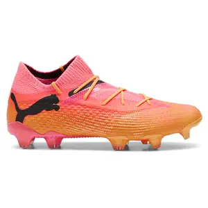 PUMA Mens Future 7 Ultimate Tricks Firm GroundArtificial Soccer Cleats Cleated, Firm Ground - Pink