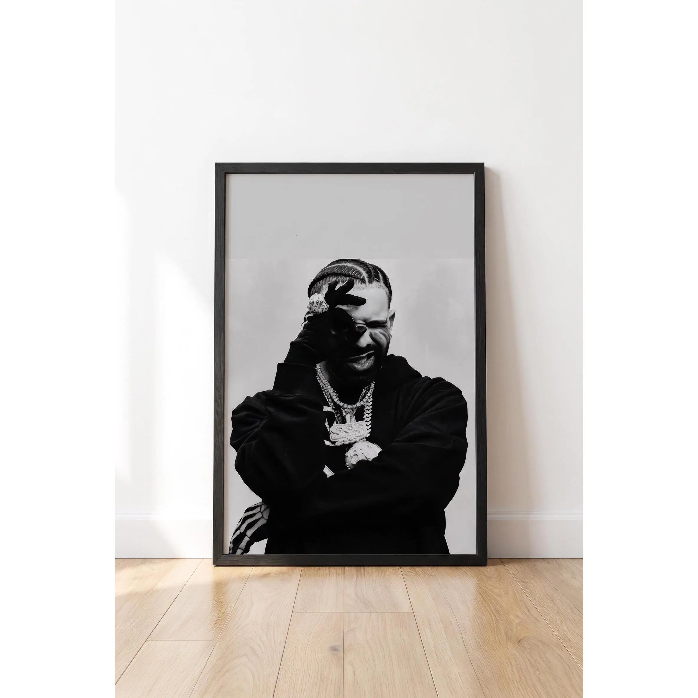 Drake Poster, Hip Hop Music Wall Art Print, Unframed Poster Print, Rap Fan Gift - [No Frame]