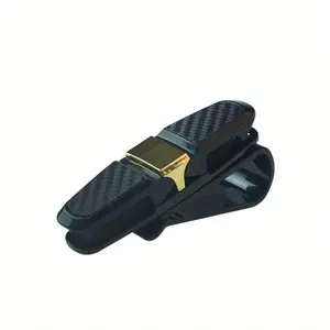 Car Glasses Case Auto Sun Visor Glasses Holder Sunglasses Clip Card Holder Eyeglasses Accessories Car Accessories Portable Sunglasses Organizer Car Organization Supplies