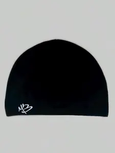 New Embroidered Beanie Hat, Y2K Leopard Print Casual Cap, Unisex Sports Outdoor Running Hat, Breathable Elastic Material, Fashion Style, Lightweight Beanie, Beanie Fitted, Stylish Hat