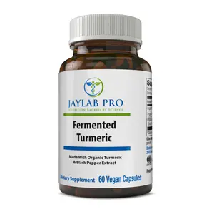 Jaylab Pro Fermented Turmeric Formula is 3-step enhanced absorption process to better absorb Turmeric