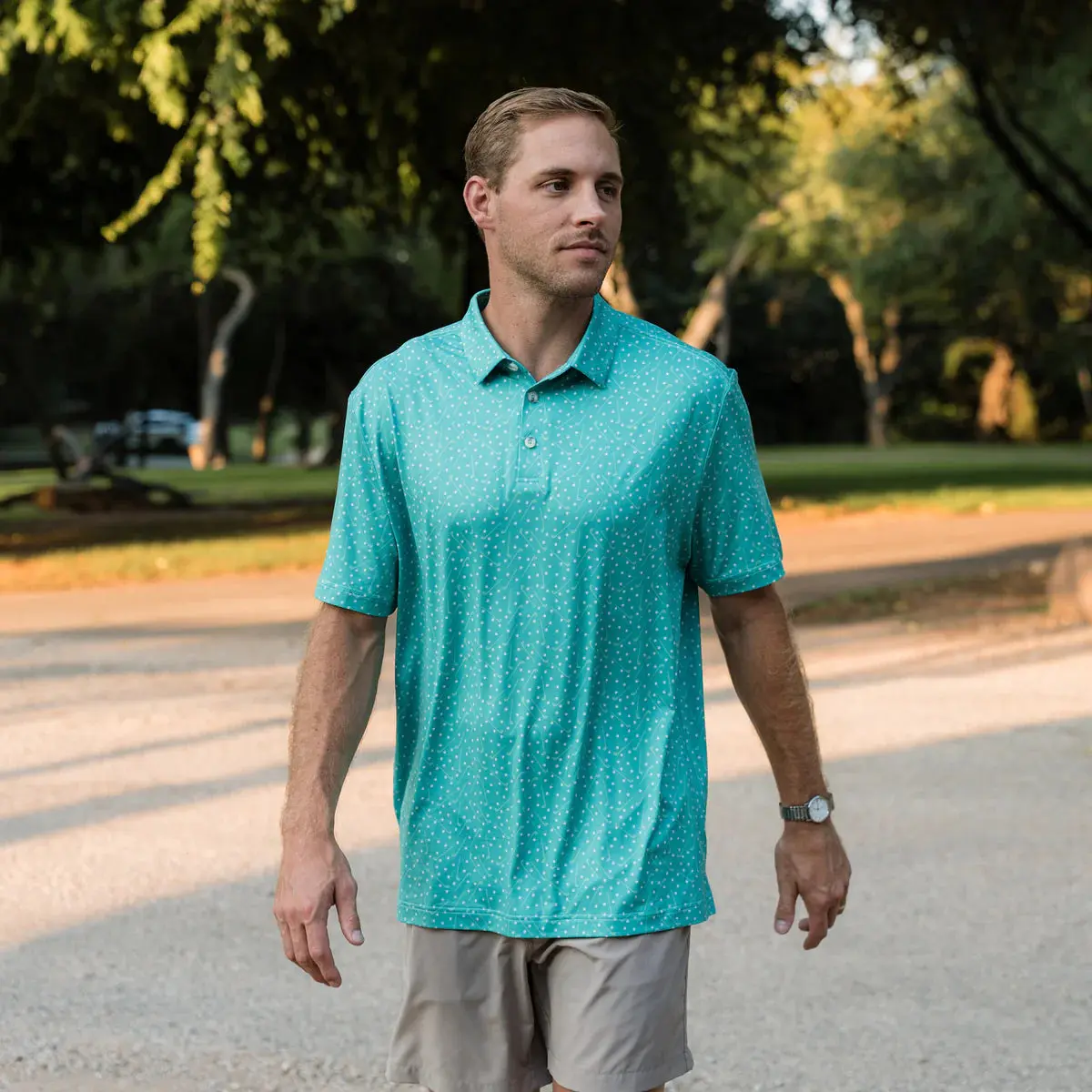 Burlebo Performance Polo – Par-Tee | Men’s Lightweight Golf Polo Shirt