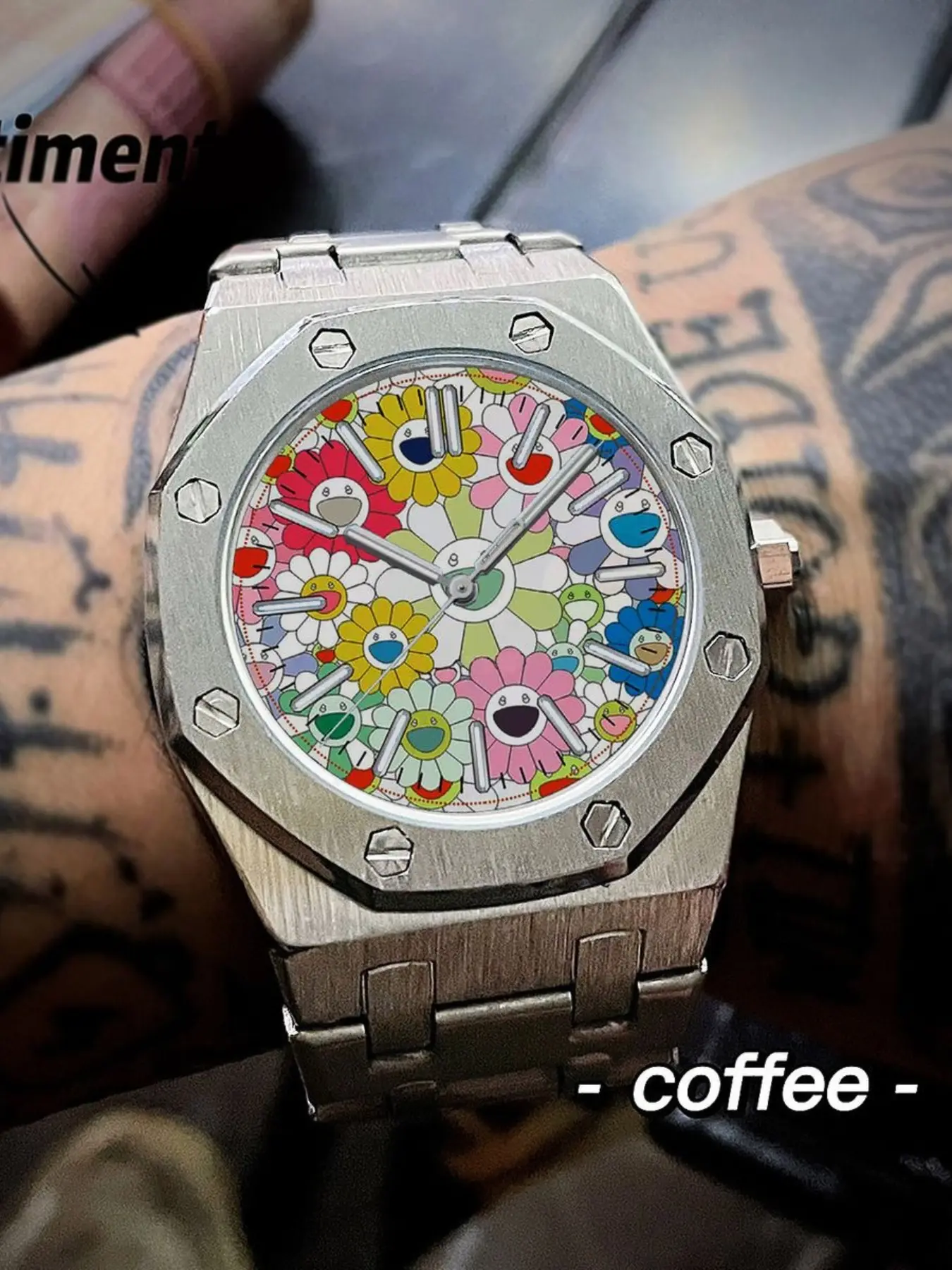 Men's Fashion Round Dial Analog Quartz Watch, Trendy All-match & Exquisite Watch for Birthday Gift with Box, Modern Fashionable Stainless Steel Wristwatch, Casual Trendy Wristwatch