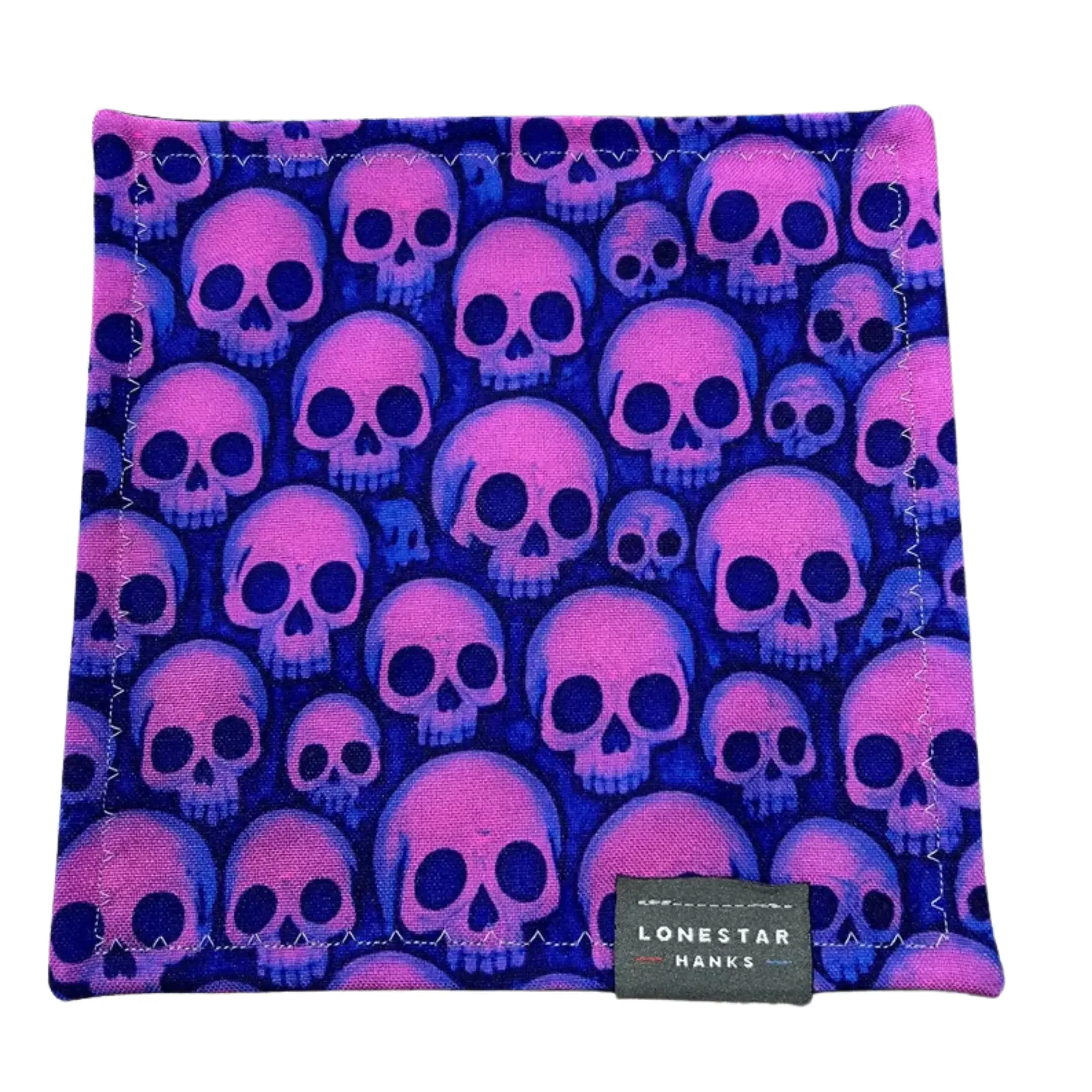 Purple Skulls EDC Microfiber Hank