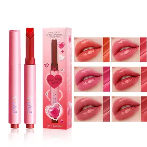 Heart-Shaped Lipstick - Color-Locking Moisturizing High-Shine