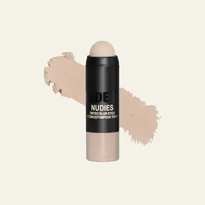 Tinted Blur Foundation Stick - Blurring Cream-To-Powder Face Makeup Stick for Natural-Matte Finish
