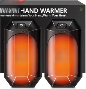 [USA Stock] - Hand Warmers Rechargeable 2 Pack,Portable Electric Hand Warmer Reusable,AI Smart Chip Hand Warmer for Outdoor Golf Hunting Camping Accessories,Warm Winter Gifts for Men Women Kids