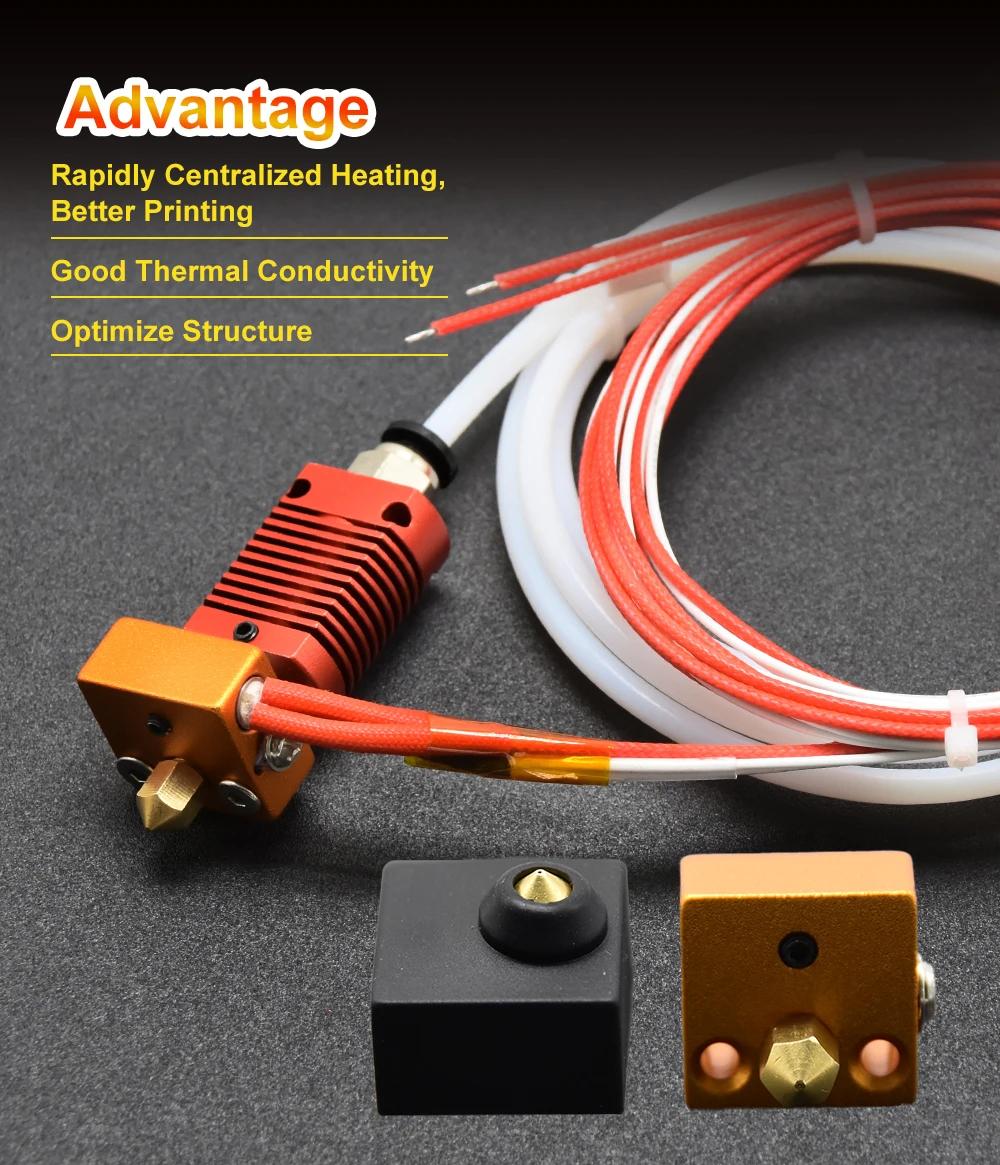 MK8 Nozzle for Ender 3 V2 CR10 Ender 5 3D Printer Replacement Part