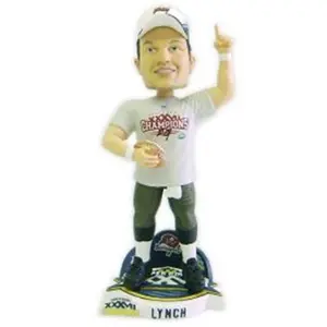 Tampa Bay Buccaneers John Lynch Super Bowl Champ Resin Bobblehead - 8" Tall, Hand Crafted, Highly Detailed, Limited Editions by Forever Collectibles
