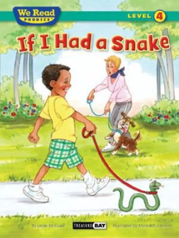 USED Book - If I Had a Snake (We Read Phonics - Level 4 (Paperback)) by McQuire, Leslie (Paperback) - english