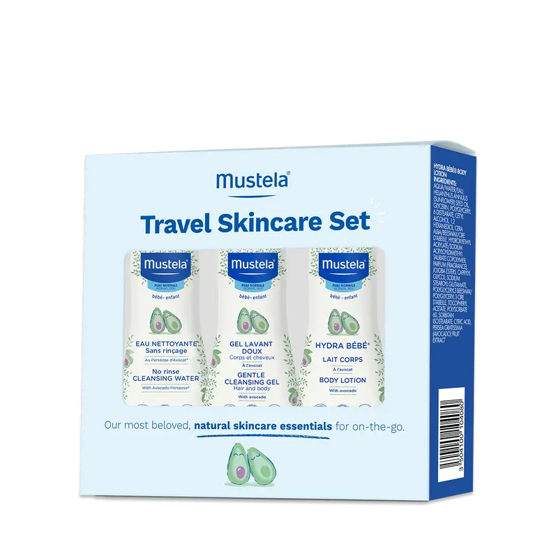 Travel skincare set