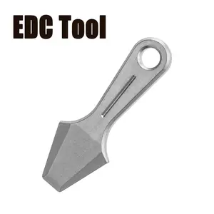 Titanium Alloy Mini Pry Bar, Portable Edc Multi-Function Tool, Compact and Durable, Ideal for Outdoor Use, Essential Survival Gear