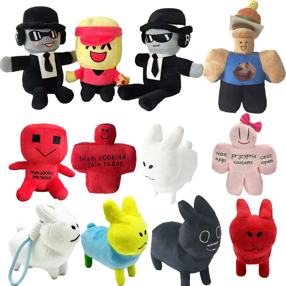 New Forsaken Gubby Chance Plush Forgotten Game Peripheral Room Decoration Plush Toy Collection Model Doll Birthday Xmas Gifts