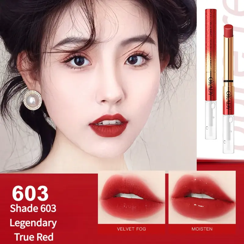 Legendary True Red Matte Lipstick | Lock Color Setting Formula, No Smudge All Day