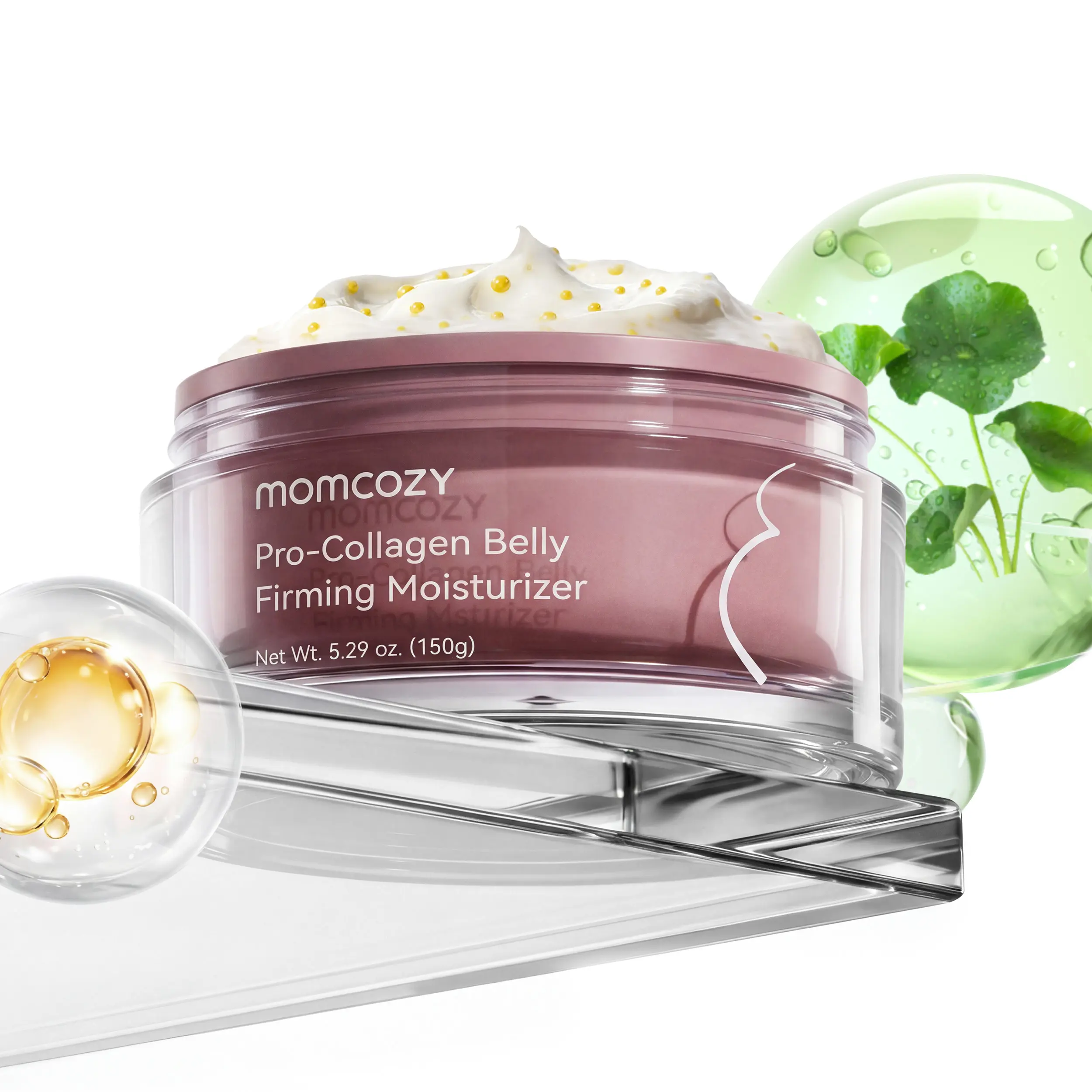 Momcozy Pro-Collagen Belly Firming MoisturizerMomcozy Pro-Collagen Stretch Mark Cream for Pregnancy, Hydrating Belly Moisturizer for Dry Itchy Skin, Pregnancy & Postpartum Belly Care RW002