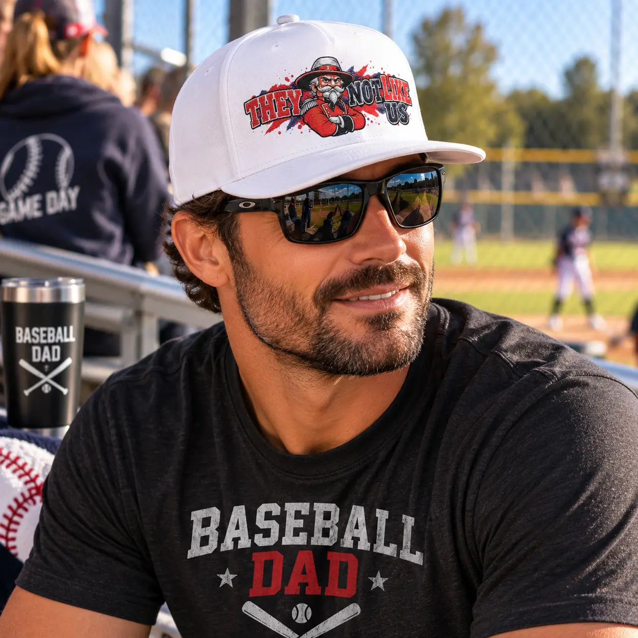 Rebels Flat Bill Cap (Embroidery) Colonel Rebel hat