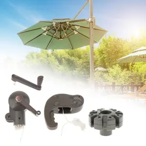 Round Patio Umbrella Clamp Mount, Outdoor Accessory for Patio, Balcony