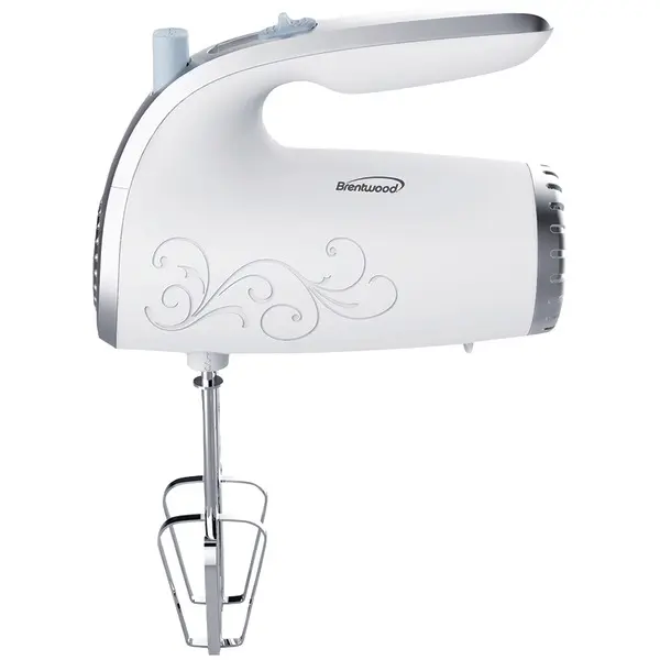 212 MAIN 5-Speed Durable Hand Mixer - White Kitchen Appliance with Beater Ejector, Lightweight, Dishwasher-Safe, Ideal for Kitchen Appliances Use