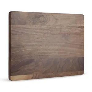 Makerflo Walnut Wood Cutting Board for Craft Personalization DIY Laser Engraving, Epoxy, UV DTF, Vinyl | Durable Wood Mineral Oil Coating Rectangular Wooden Chopping Block