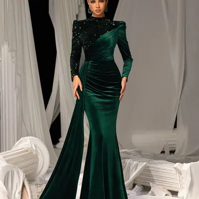 Midnight Ballerina Green Dress - TikTok Shop