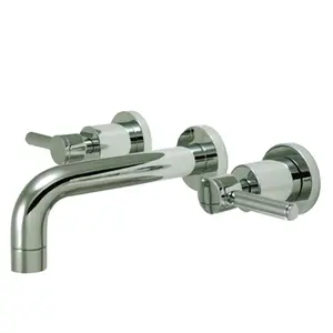212 MAIN 8-Inch Center Wall-Mount Lavatory Bathroom Faucet - Polished Chrome, Bathroom Faucets