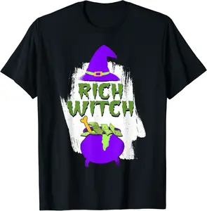 Sexy Halloween Witch Dollar Apparel For Halloween Party T-Shirt - Haileybutl Shop 81B09CKV3BVL