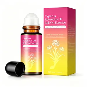 Cyperus Rotundus Oil for Hair Removal Naturalfor Reducing Body Hair Growth, ReducesUnwanted Hair Growth,Underarm Care Roll-OnSerum, Sensitive Skin, Non-Greasy 2.02 FI Oz
