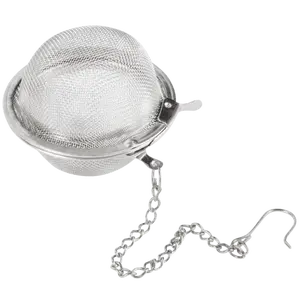 Stainless Steel Tea Ball Infuser w/ Chain