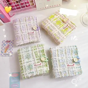 The New Small Fragrance Card Book Mini Ichinomiya Grid 3-inch Photo Album High-value Star-chasing Aidou Album Small Card Storage Book