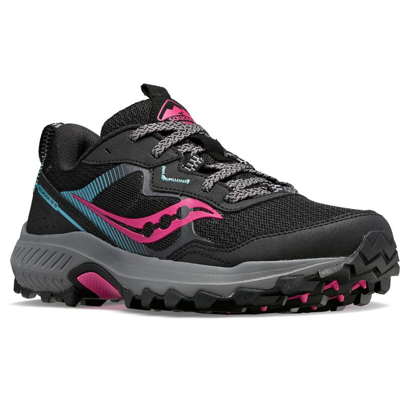 Saucony Womens Excursion Tr16 Trail Trail Running Sneakers Shoes - Black