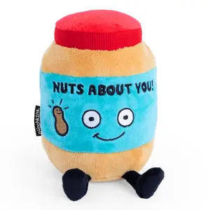 "Nuts About You" Peanut Butter Jar Plush