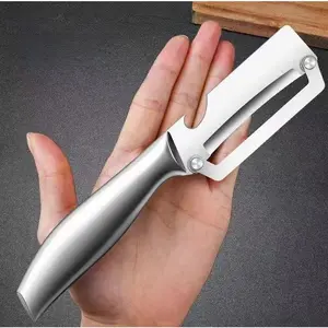Ultra Sharp Heavy Duty Peeler | Effortless Hard-Skinned Produce Removal | Professional Kitchen Tool for Restaurant Catering Prep