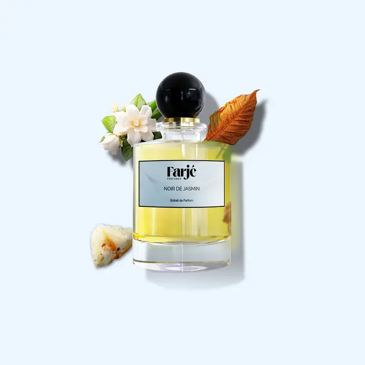Farjé Perfumes – Noir de Jasmin Extrait De Parfum for Women 100ml – Intoxicating Floral Jasmine with Vanilla Nuances – Warm, Sensual & Sophisticated – Crafted with Fine Niche-Quality Ingredients