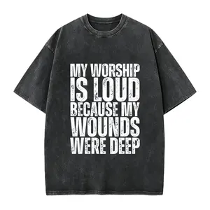 My Worship Is Loud Because My Wounds Were Deep Shirt, Floral Christian Tshirt, Bible Verse Tee, Jesus Faith Sweatshirt, Religious Faith Gift