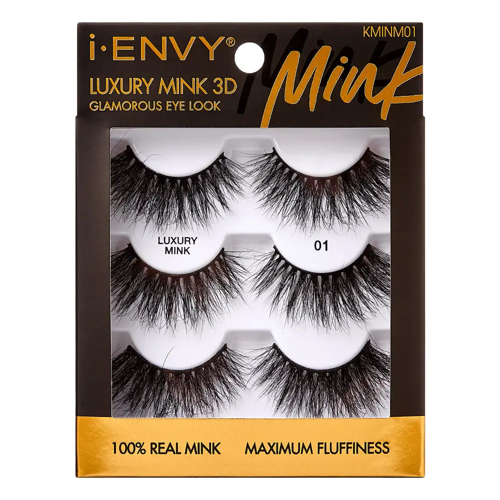I-ENVY Luxury Mink Strip Lashes Multi Pack I-ENVY Luxury Mink Strip Lashes Multi Pack