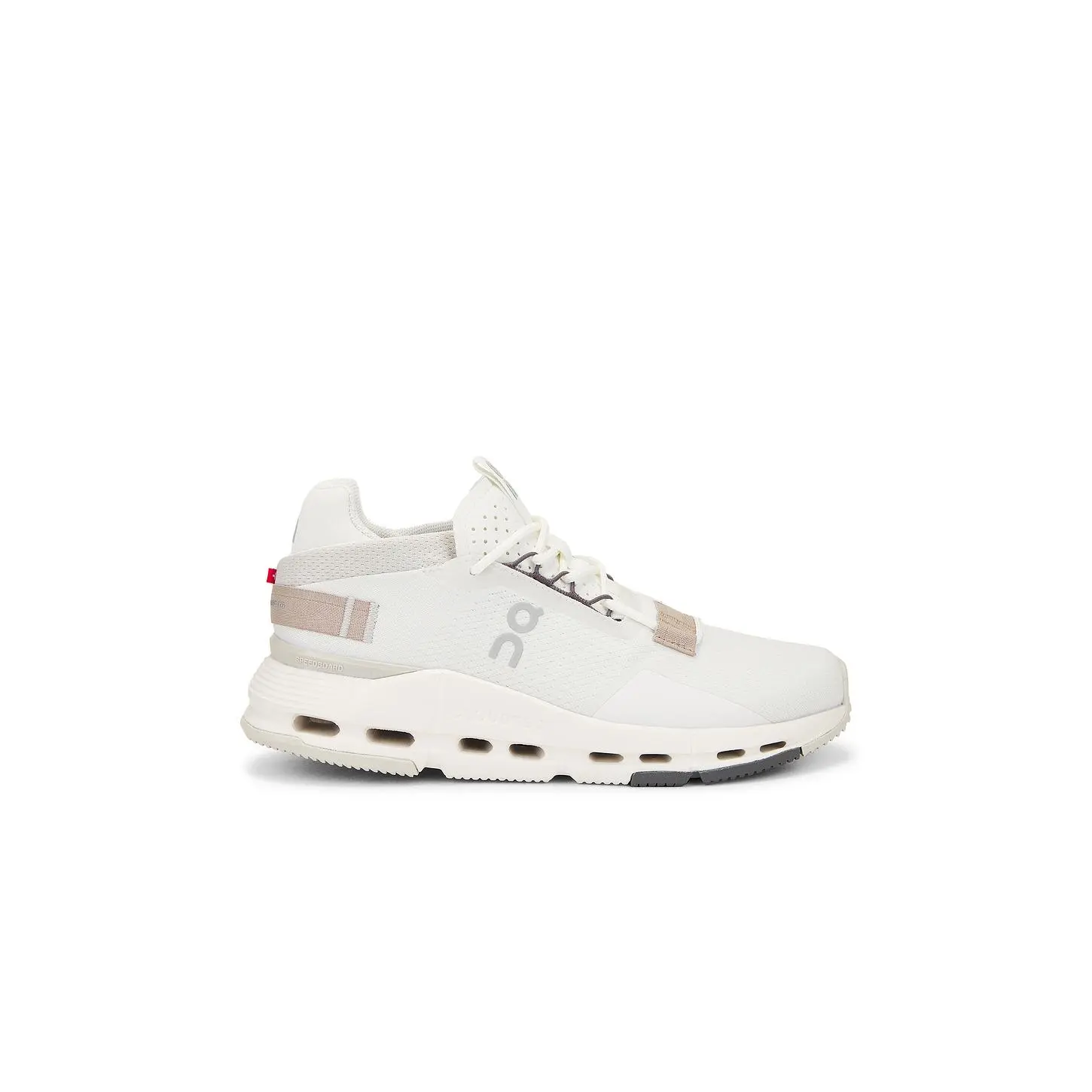 On Cloudnova 2 Sneaker in Ice & Sand On Cloudnova 2 Sneaker in Ice & Sand