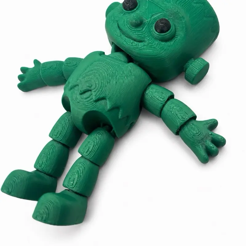 Articulated Frankenstein Monster Fidget Toy | 3D Printed Poseable Halloween Collectible