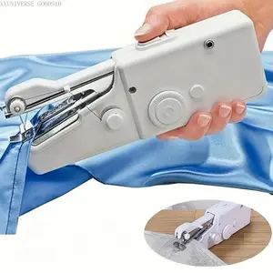 Mini Handheld Sewing Machine without Battery, 2 Counts Portable Electric Stitcher, Sewing Supplies for Home UseXXUNIVERSE GOODS10
