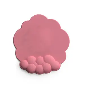 Mouse pad with wrist rest keyboard cloud anti-slip memory foam desktop office gamer mouse wrist rest