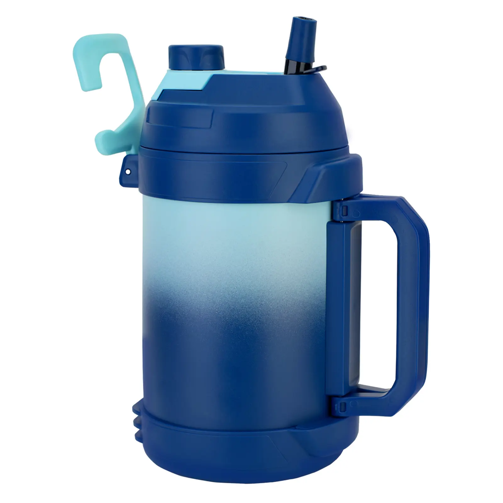 【Hydraful 】Gallon Jug, 128 oz Large Insulated Stainless Steel Sports Water Jug, Large Triple Wall Vacuum Insulation Water Bottle-Keeps Cold up to 48 Hrs-Sweat Proof,for Gym, Hiking & Camping