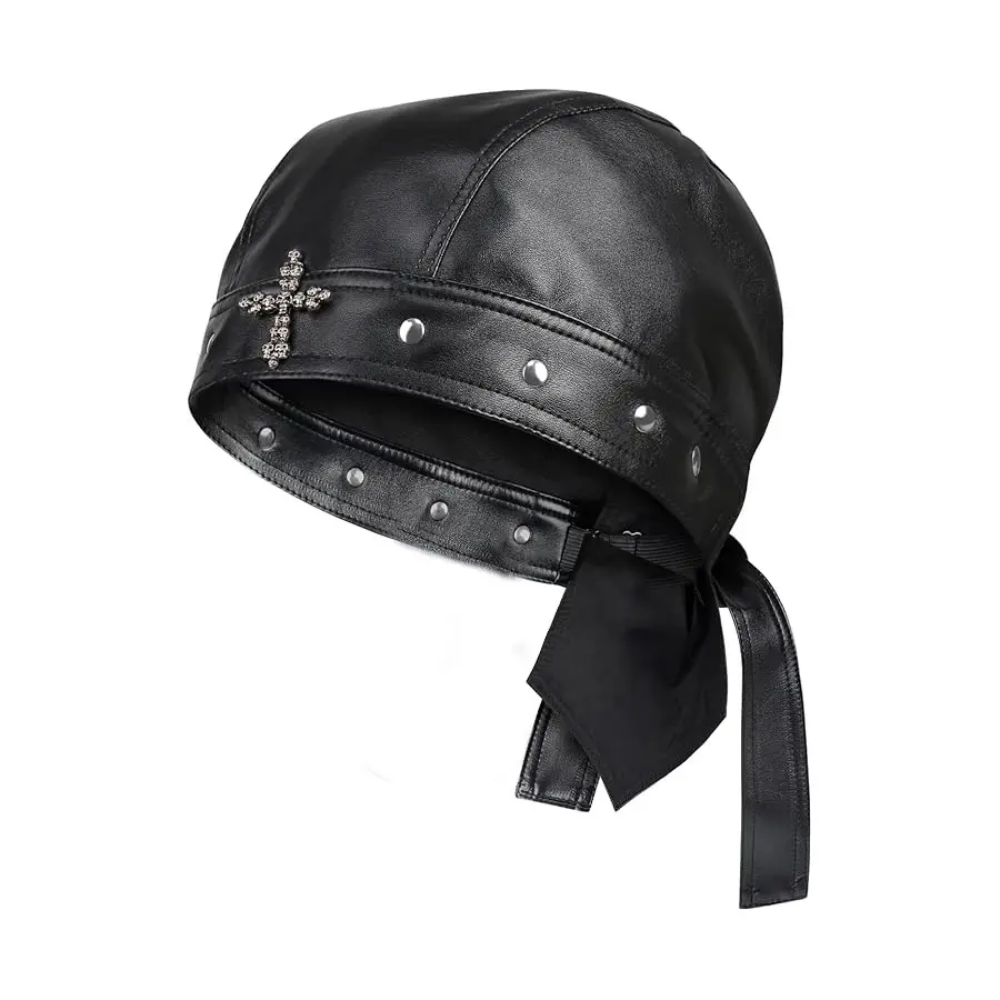 Bandana Cross Pirate Men Women Sun Protection Skull Cycling Cap Summer Hat Adjustable Sports Headband for Women and Men