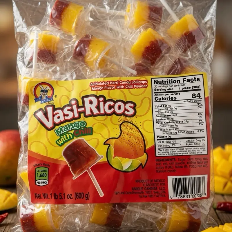 Mangonada-Flavored Sugar-Coated Chewy Candy - Sweet Delight Party Snacks, Gifting Option for All Ages, Simple Pleasure for Friends, Chewy Candy Treat, Versatile Enjoyment