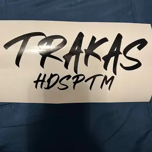 Trakas car decal
