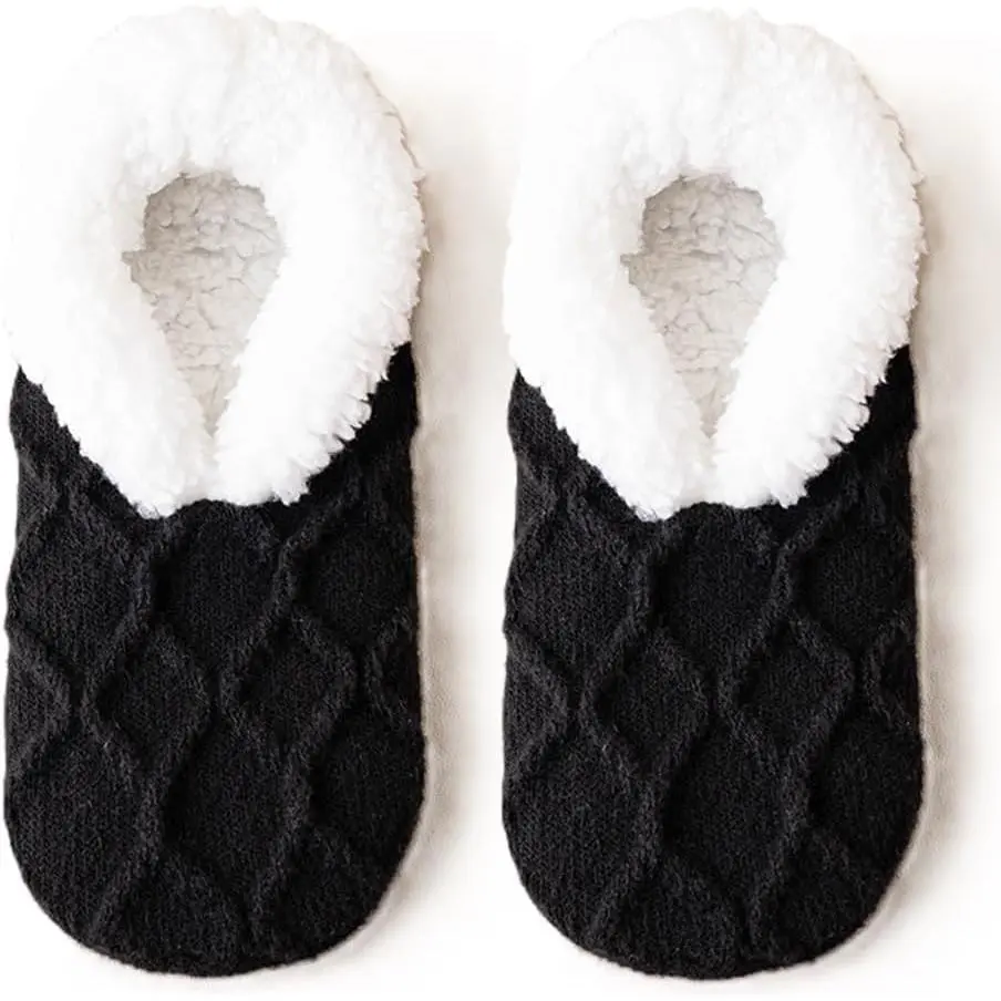Women's Slipper Socks, Winter Warm Floor Socks, Plush Socks, Comfortable Lamb Wool Slipper Socks, Ultra Comfortable Home Slippers, One Size