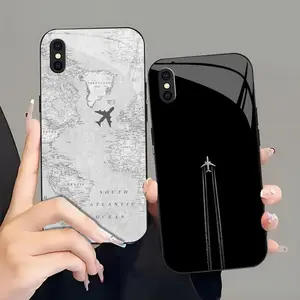 Suitable for [iPhone X] high-end phone case🤩，a wide variety of airplane designs are available, offering a sophisticated and minimalist aesthetic，drop-resistant and fingerprint-proof YM99