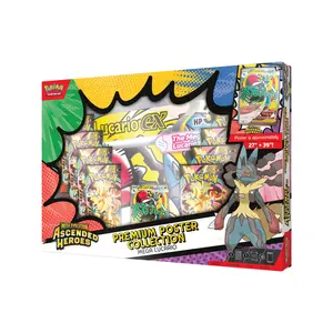 Ascended Heroes Premium Poster Collection Mega Lucario